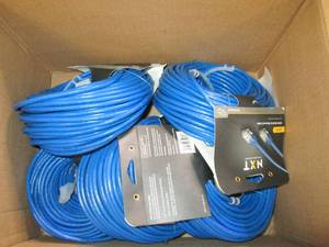 5 rolls of nxt cat 6 cable 100 ft e...