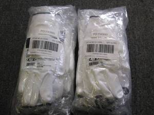 2 12 packs of g tek Xl white glove...