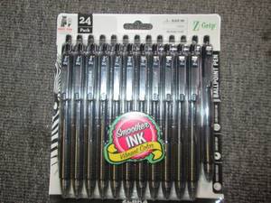 24 pack of z-grip pens ...