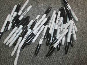 36 black sharpies ...