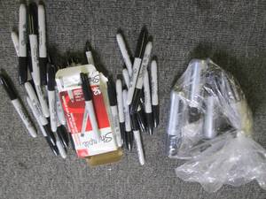 lot of sharpies ...