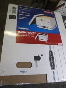 10 pack of bankers boxes ...