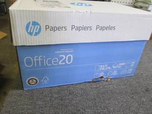 case of HP office 20 copy paper 8.5...