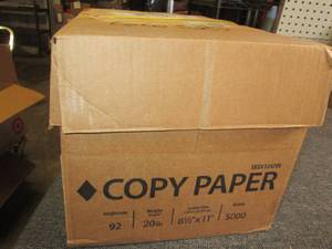 case of copy paper 8.5 x 11 inch 50...