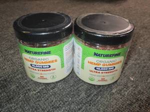 2 packages of organic hemp gummies ...