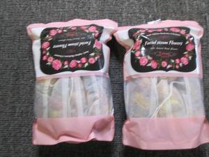 2 packages of facial steam flowers ...