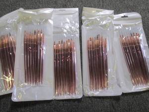 5 packages of 9 nail brushes ...