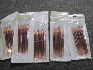 5 packages of 9 nail brushes ...