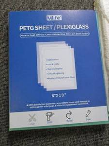 package of 20 8x10 plexiglass ...