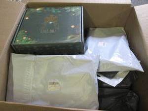 box of new overstock ...