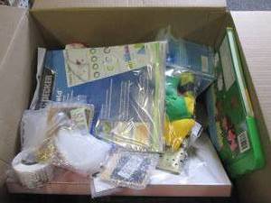 box of new overstock ...