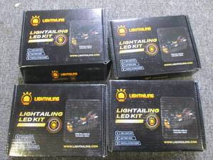 4 LED light tailing kits for legos ...