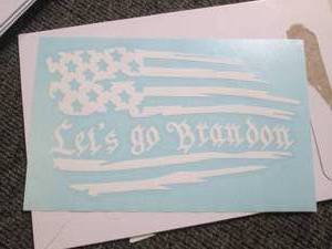 10 lets go brandon decals ...