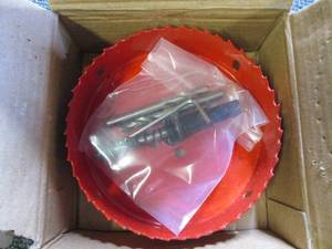 4.5 inch red hole cutting saw...