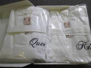 king and queen bathrobes ...