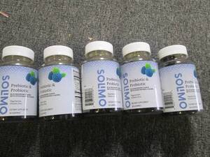 5 bottles of 50 prebiotic and probi...