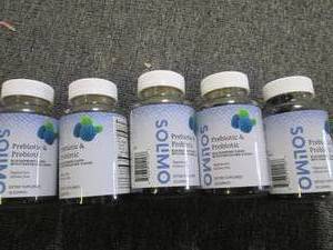 5 bottles of 50 prebiotic and probi...