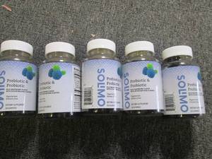 5 bottles of 50 prebiotic and probi...
