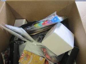 box of new overstock ...
