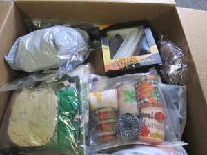 box of new overstock ...