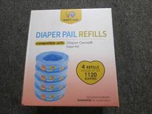 diaper pail refills compatible with...
