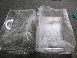 2 pack of storage trays for the fri...