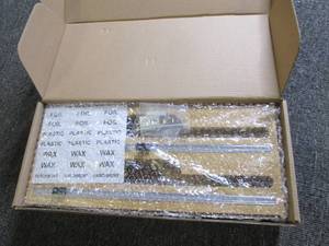 bamboo plastic wrap dispenser with ...