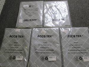 5 shower curtains 72 inch x 72 inch...