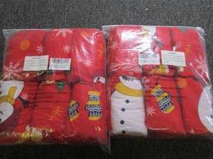 2 packages of 6 christmas chair cov...