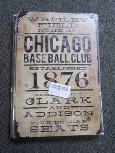 8 metal signs 8x12 ...