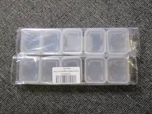 2 packages of 20 sd card holders ...