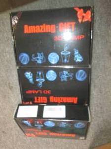 3 LED lamps ...