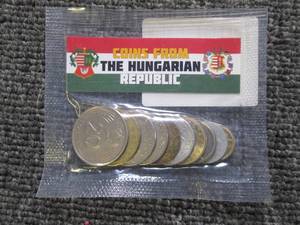 10 old coins from hungary...