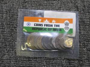 10 different coins from india ...