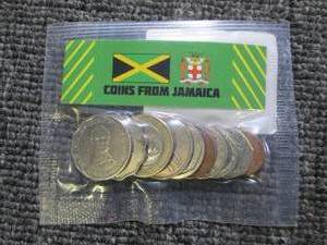 10 old coins from jamaica ...