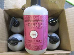 case of 6 meyers clean day mum sce...