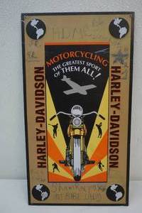 Harley Davidson sign