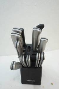 Farber ware knife set in block