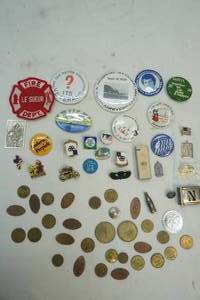 collectible Pins, tokens