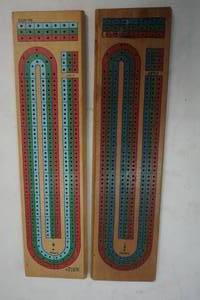 Hoyle Cribbage boards
