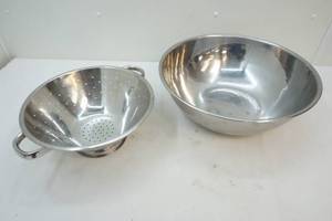 bowl , strainer