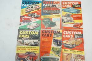 Vintage custom car magazines