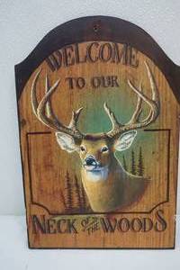 welcome sign