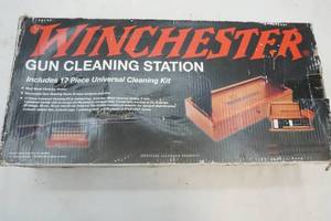 Winchester Gun cleaning station