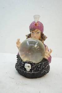 Fortune teller crystal ball
