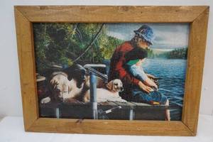 Kevin Daniels framed Puzzle