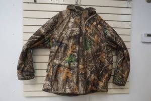 Real tree camo coat