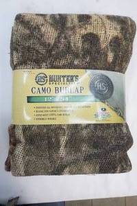 Hunters camo burlap