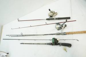 Fishing rods and reels