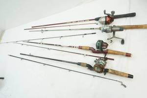 Fishing rods and reels